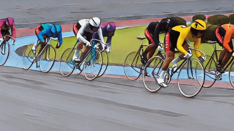 競輪「2連単(二車単)ボックス」買い目点数【早見表】